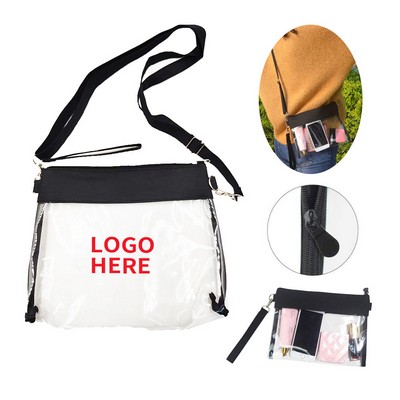 Transparent Security Crossbody Bag