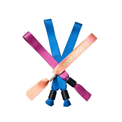 Recycled Event Wristbands w/ Locking Bead