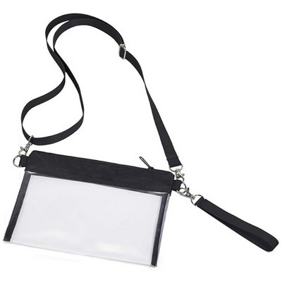 Clear PVC Women's Crossbody Handbag